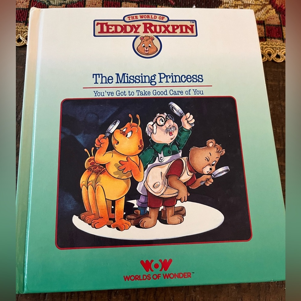 ❤️ 3 for $12 80s Teddy Ruxpin 'The Missing Princess' Book